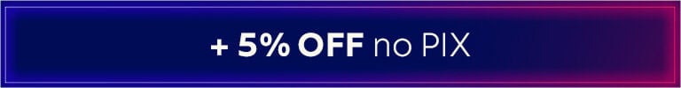 +5 % OFF no PIX
